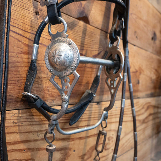 1950's Visalia Stock Sheriff's Posse style Bridle Set Tack - Rigs MISC