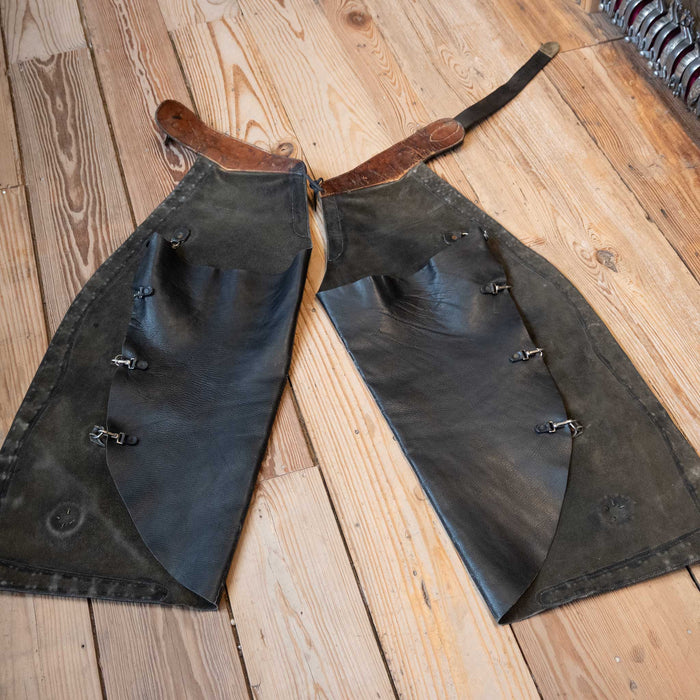 Bohlin 1960's Parade Chaps w/Silver Accents Tack - Chaps & Chinks Bohlin Hollywood Calif.