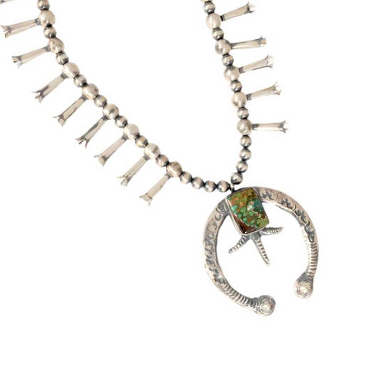 Tonya Yazzie Royston Squash Blossom Earring WOMEN - Accessories - Jewelry - Necklaces Indian Touch of Gallup