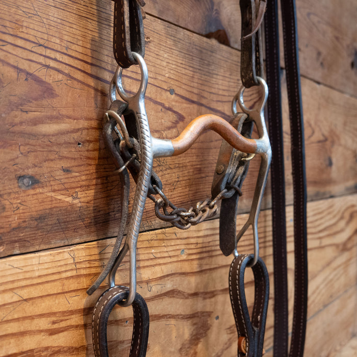 Partrade Copper Port Bit Bridle Rig