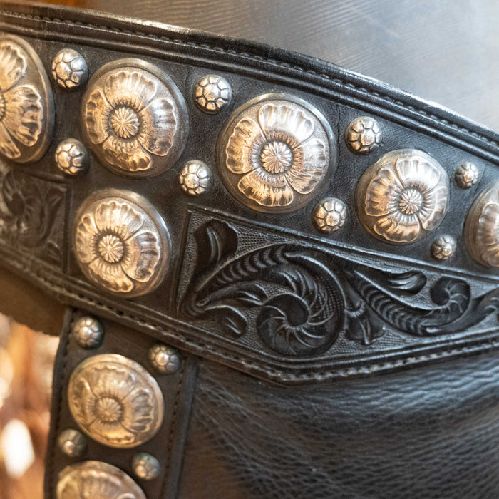 Bohlin 1960's Parade Chaps w/Silver Accents Tack - Chaps & Chinks Bohlin Hollywood Calif.