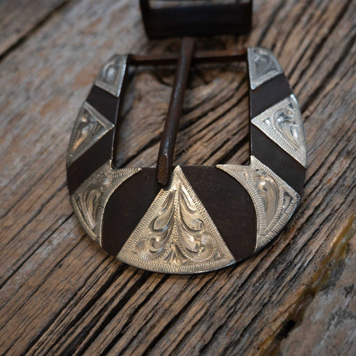 Scribner 2 Pc. Silver Design Buckle ACCESSORIES - Additional Accessories - Buckles Dale Scribner