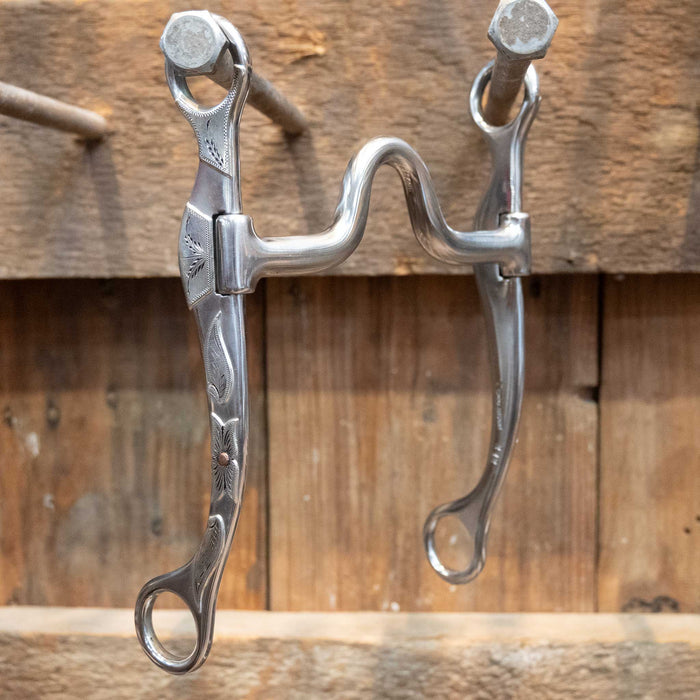 Luke Spraberry Silver Mounted Solid Port Bit