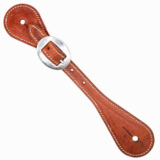 Weaver Youth Harness Leather Spur Straps Tack - Spur Straps Weaver