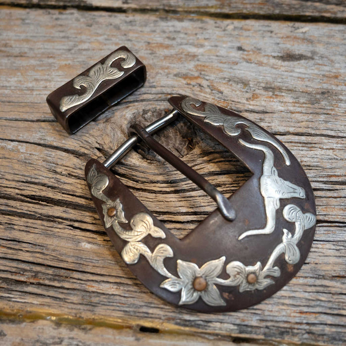 Clint Martin 2 Pc. Steer Buckle