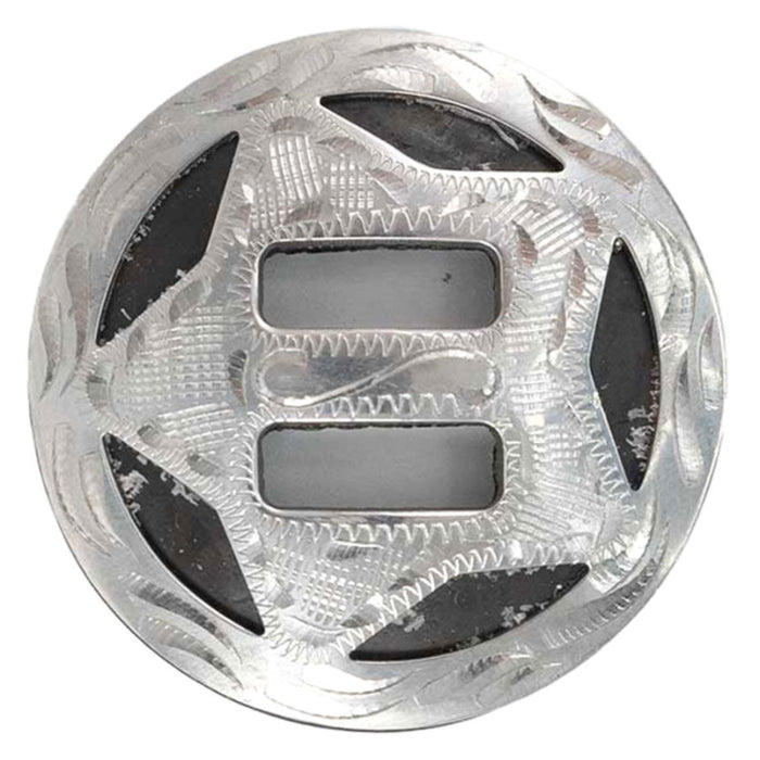 Rustic Star Slotted Concho Tack - Conchos & Hardware MISC