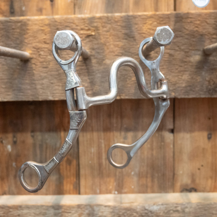 Ricky Trammell Silver Mounted Solid Port Bit Tack - Bits Ricky Trammell