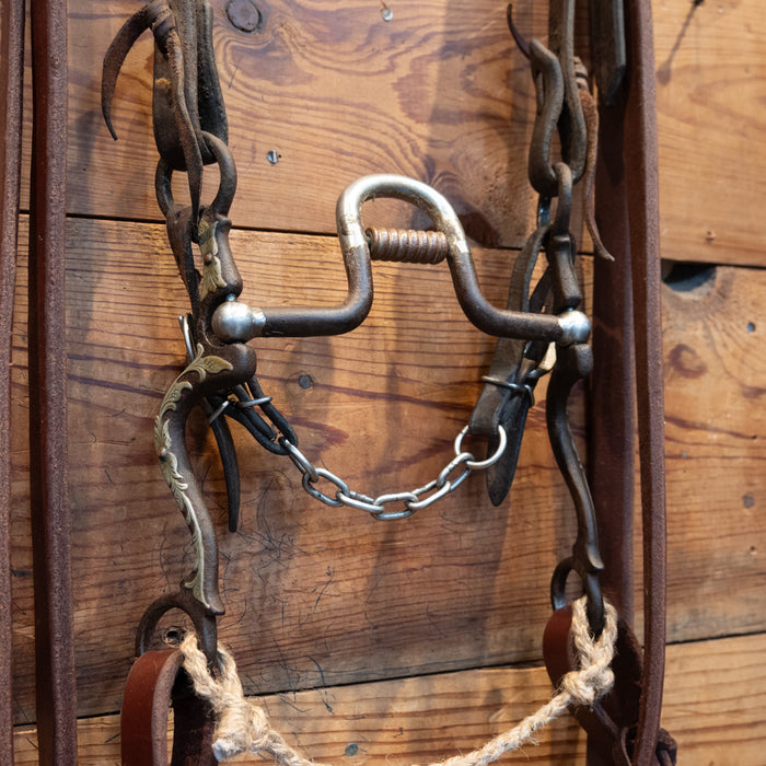 Kerry Kelley Silver Mounted Port Bridle Rig Tack - Rigs Kerry Kelley