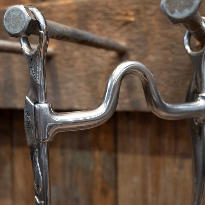 Luke Spraberry Silver Mounted Solid Port Bit