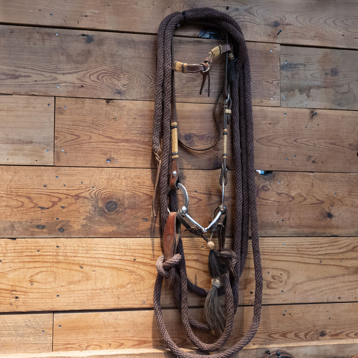 Sage Brush Series Snaffle Bridle Rig