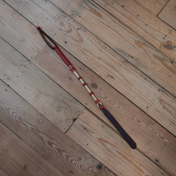 Jose Ortiz Handmade 28.5" Quirt with Popper Tack - Whips, Crops & Quirts Jose Ortiz