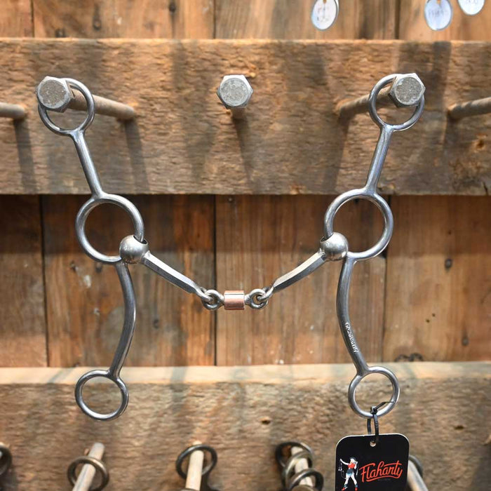 Flaharty Big Circle Hex Dogbone Roller Bit Tack - Bits Flaharty