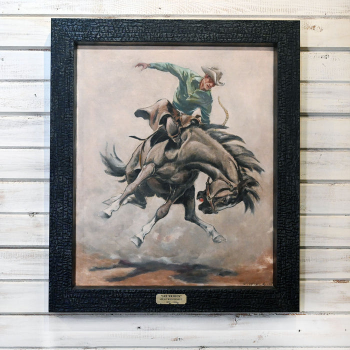 Let 'er Buck By Olaf Wieghorst Collectibles Olaf Wieghorst