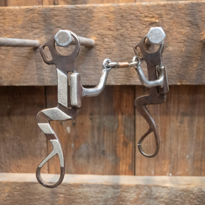 Jeff Payne Silver Mounted Broken Port Bit Tack - Bits Jeff Payne