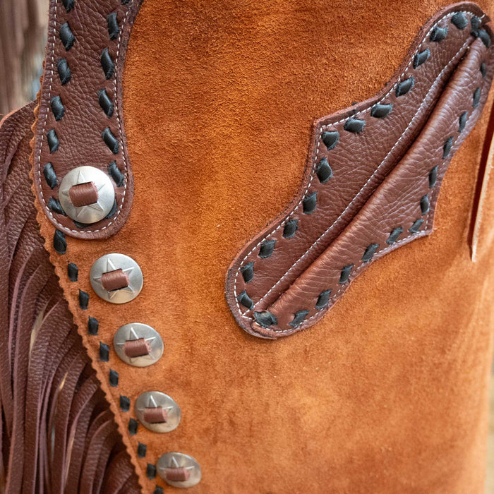 Teskey's "101"Medium Stepthrough Cowboy Chaps Tack - Chaps & Chinks Teskey's