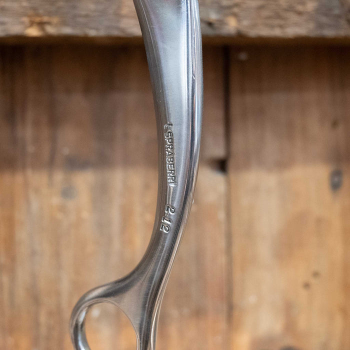 Luke Spraberry Silver Mounted Solid Port Bit