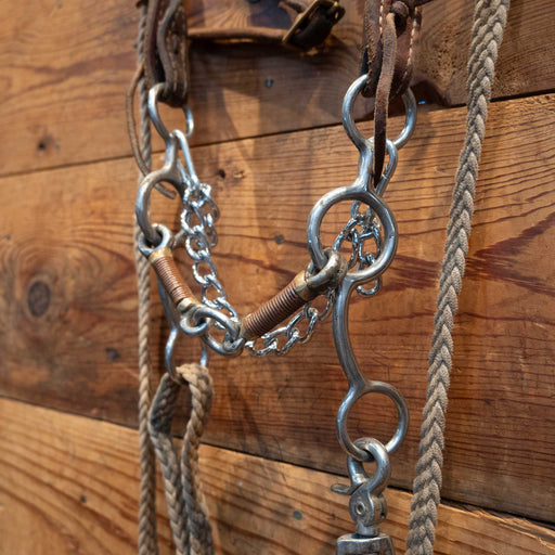 Professional Choice Circle Gag Copper Wrapped Lifesaver Bridle Rig Sale Barn Professional's Choice