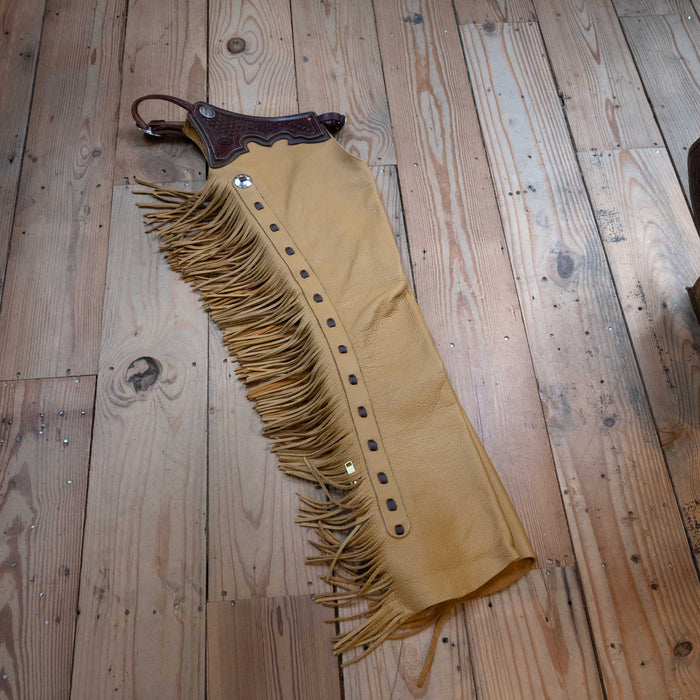 Teskey's Small Tan Versatility Shotgun Chaps Tack - Chaps & Chinks Teskeys