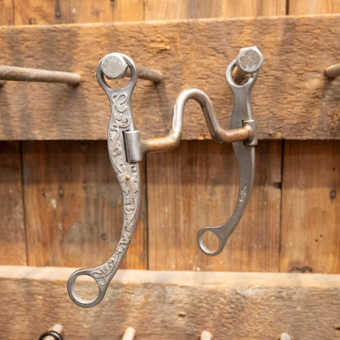 Josh Ownbey Cowboy Line Port Bit w/Copper Bars Tack - Bits Josh Ownbey Cowboy Line