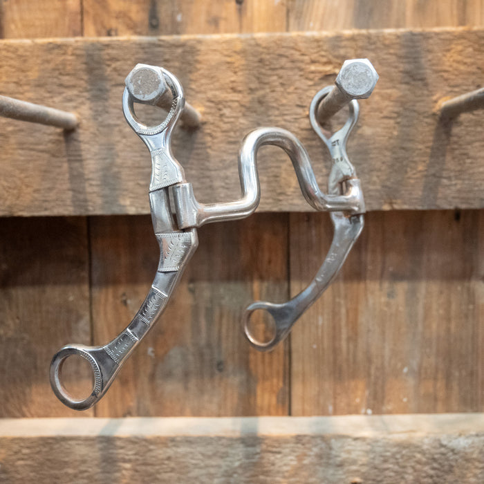 Ricky Trammell Silver Mounted Solid Port Bit Tack - Bits Ricky Trammell