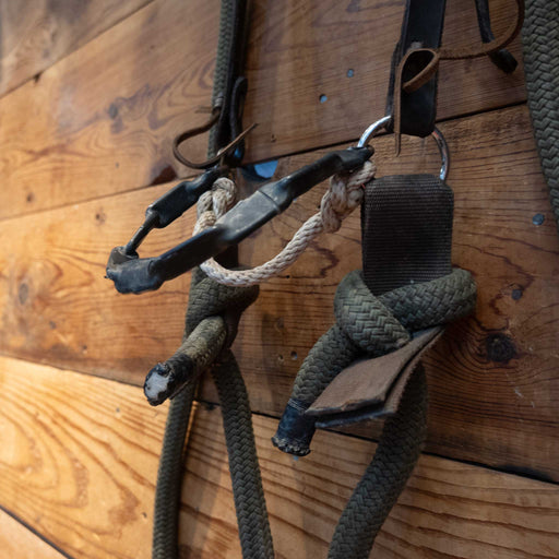 Side Pull with Ship Rope Reins Bridle Rig Sale Barn MISC