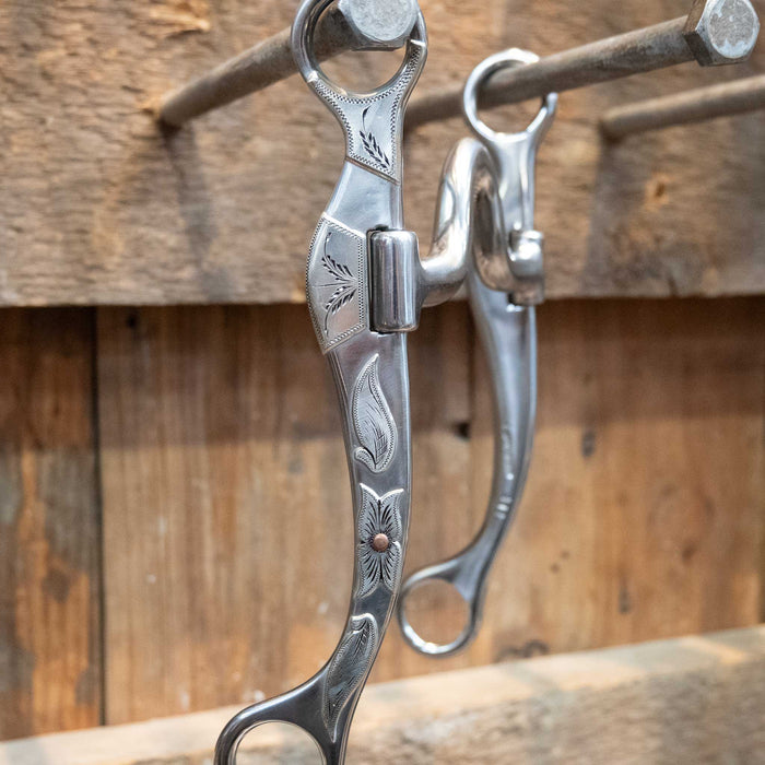 Luke Spraberry Silver Mounted Solid Port Bit