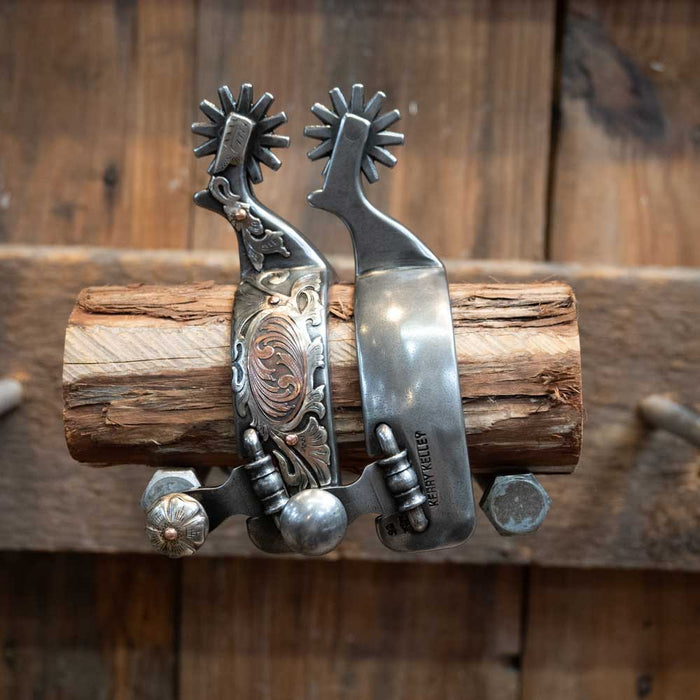Kerry Kelley Silver Mounted Womens 92 Spurs Tack - Spurs Kerry Kelley
