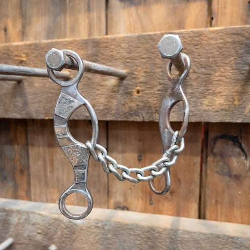 Ricky Trammell Mounted Chain Gag Bit Tack - Bits Ricky Trammell