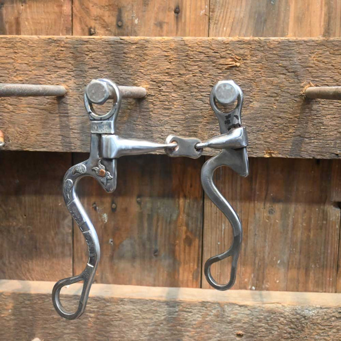 Ricky Trammell Silver Mounted 3-Piece with Dogbone Bit TI0997 Tack - Bits Ricky Trammell