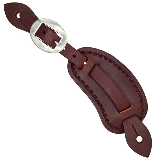Teskey's Chocolate Montana Spur Strap Tack - Spur Straps Teskey's