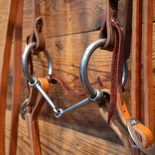 Guillory O-Ring Snaffle Bridle Rig Tack - Rigs Barry Guillory