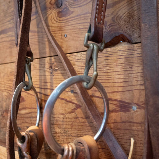 Twisted Wire O-Ring Bridle Rig Sale Barn MISC