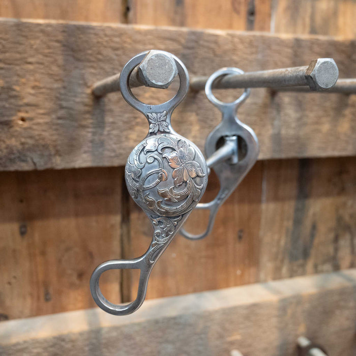 Kamphaus Silver Mounted Snaffle Bit