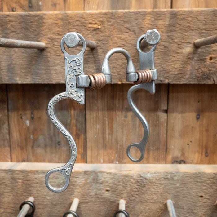 Josh Ownbey Cowboy Line Mounted Correction Bit w/Rings Tack - Bits Josh Ownbey Cowboy Line