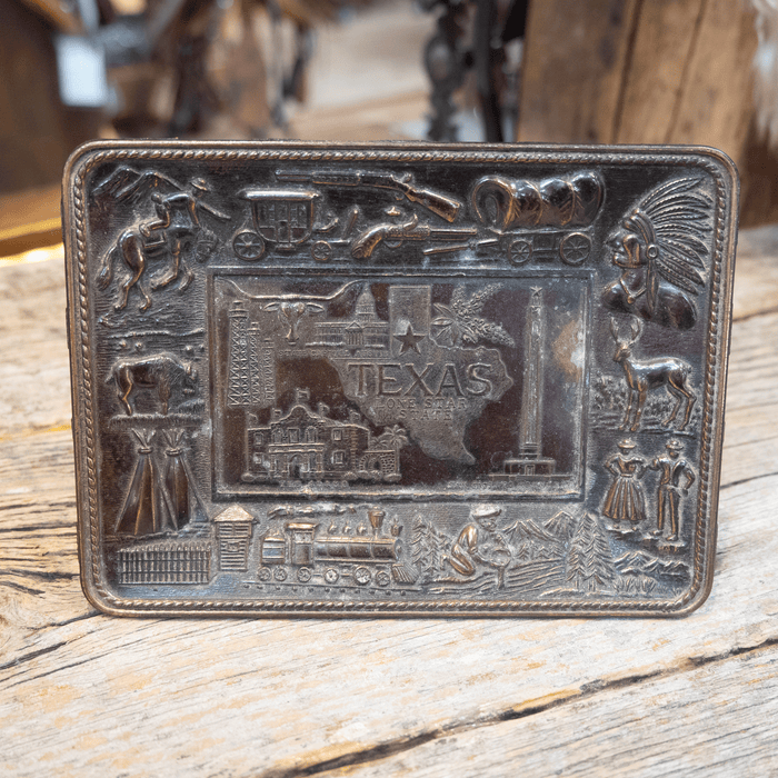 Vintage Ashtray made in JAPN Cowboy ashtray 1872