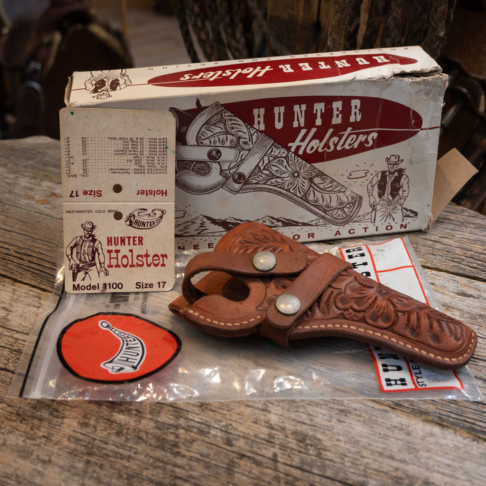Hunter Holsters Vintage Hand Carved Gun Holster Collectibles Hunter Holsters