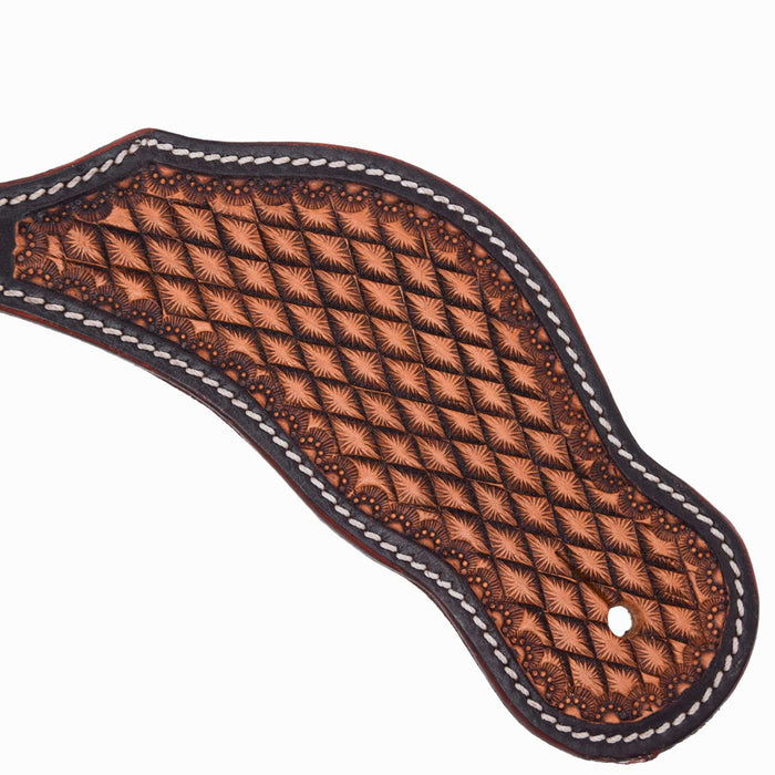 Teskey's Sunburst Diamond Spur Straps Tack - Spur Straps Teskey's