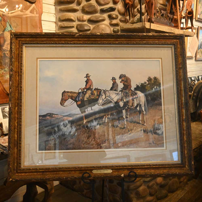 Morning in Montana by James Boren Collectibles James Boren