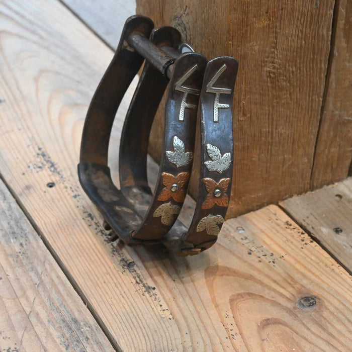 Evans Flat Bottom Oxbows Stirrups Collectibles Evans