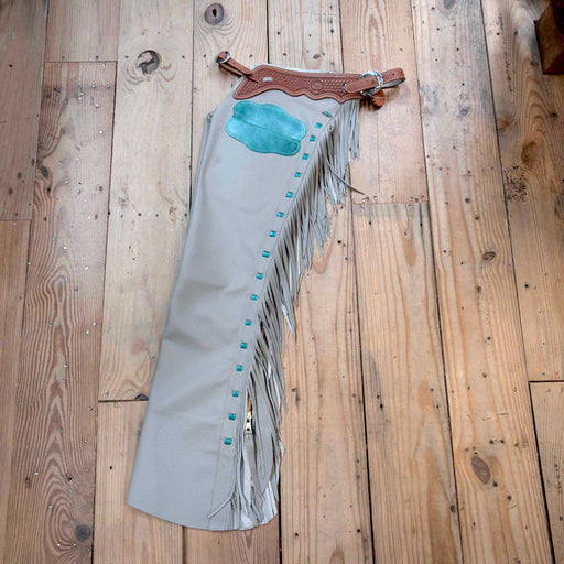 Teskey's XS Grey Versatility Shotgun Chaps Tack - Chaps & Chinks Teskey's