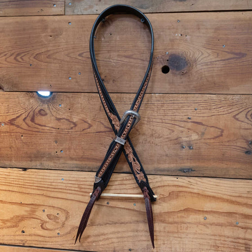 Randall Top Shelf Leather Split Ear w/Sterling Buckle Tack - Headstalls Randall Top Shelf