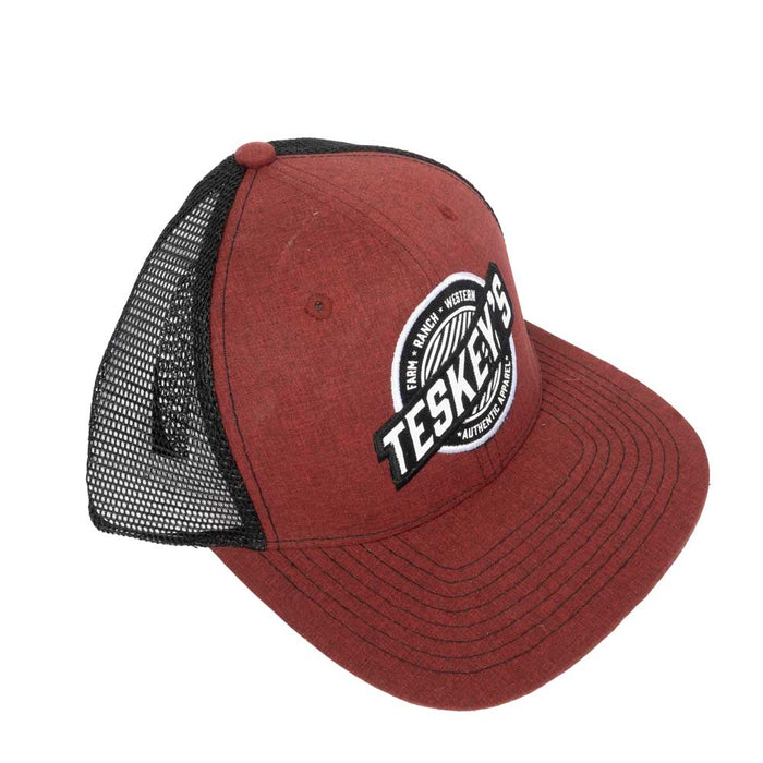 New Maroon Teskey's Circle Logo Cap Sale Barn MISC