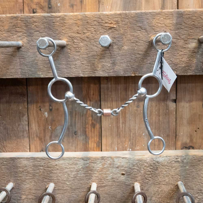 Flaharty Big Circle Gag Twisted Dogbone Bit Tack - Bits Flaharty