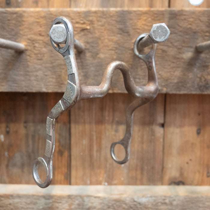 Ricky Trammell Silver Mounted Solid Port Bit Tack - Bits Ricky Trammell