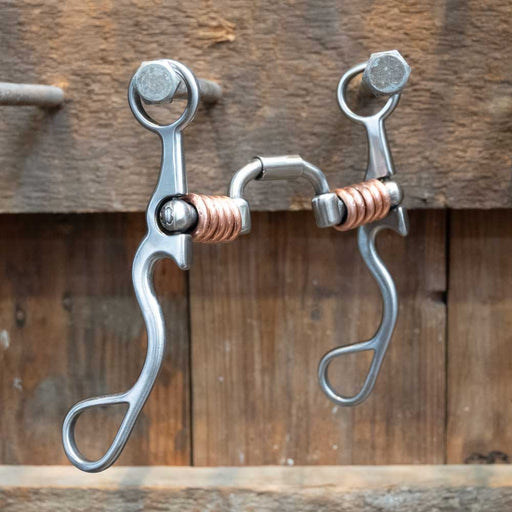 Kerry Kelley 02S Milk Man Hinge w/Copper rings Tack - Bits Kerry Kelley