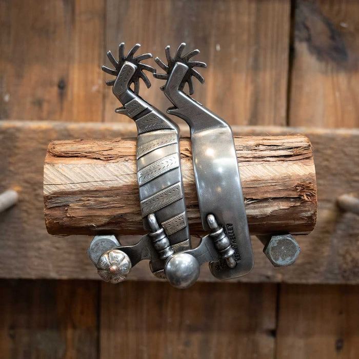 Kerry Kelley Silver Mounted Womens 90 Spurs Tack - Spurs Kerry Kelley