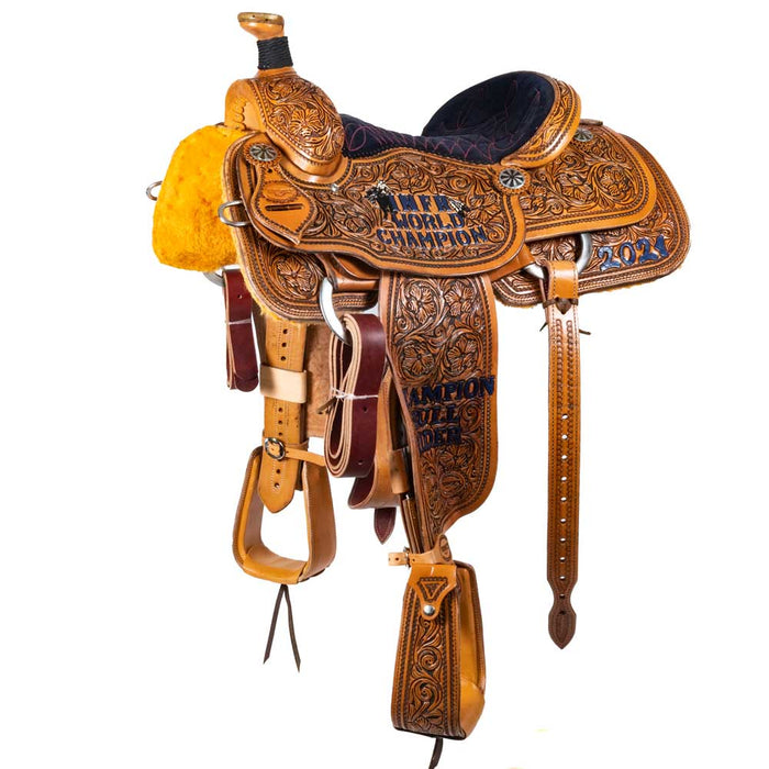 Teskey's Trophy Team Roper #54 Customs & Awards - Saddles Trophy