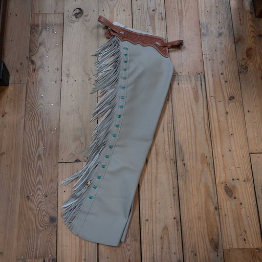 Teskey's XS Grey Versatility Shotgun Chaps Tack - Chaps & Chinks Teskey's