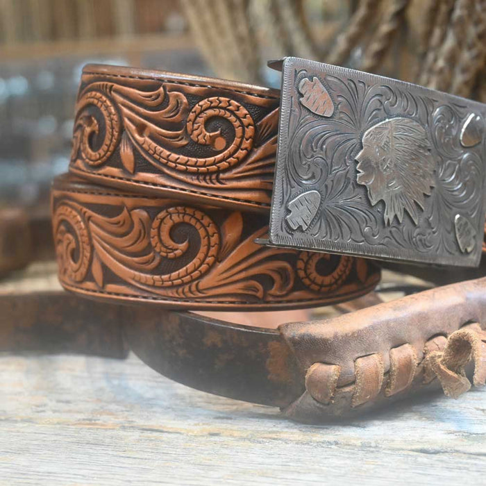 Western Belt Handmade by Tanner Field - 30" TFB007 MEN - Accessories - Belts & Suspenders Tanner Field