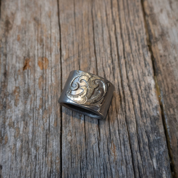 Kamphaus Silver Mounted Horn Knot